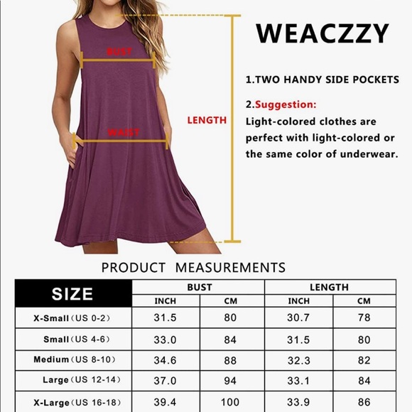 Swing Dress with Pockets - Picture 3 of 6